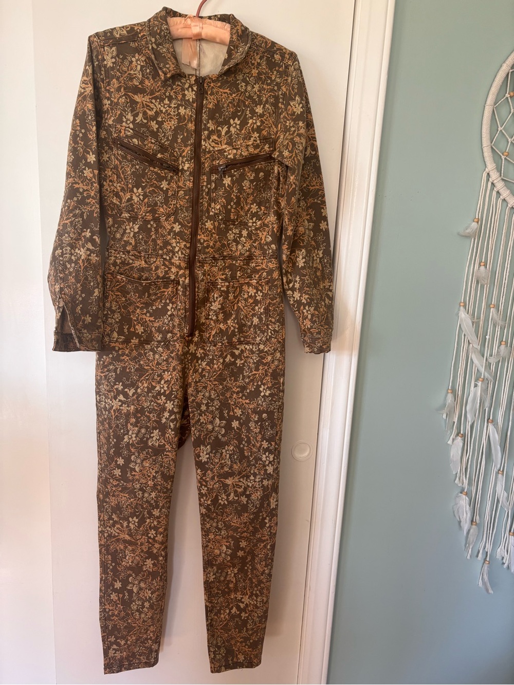 Free People Lennox Zip-Front Women’s Jumpsuit Small
